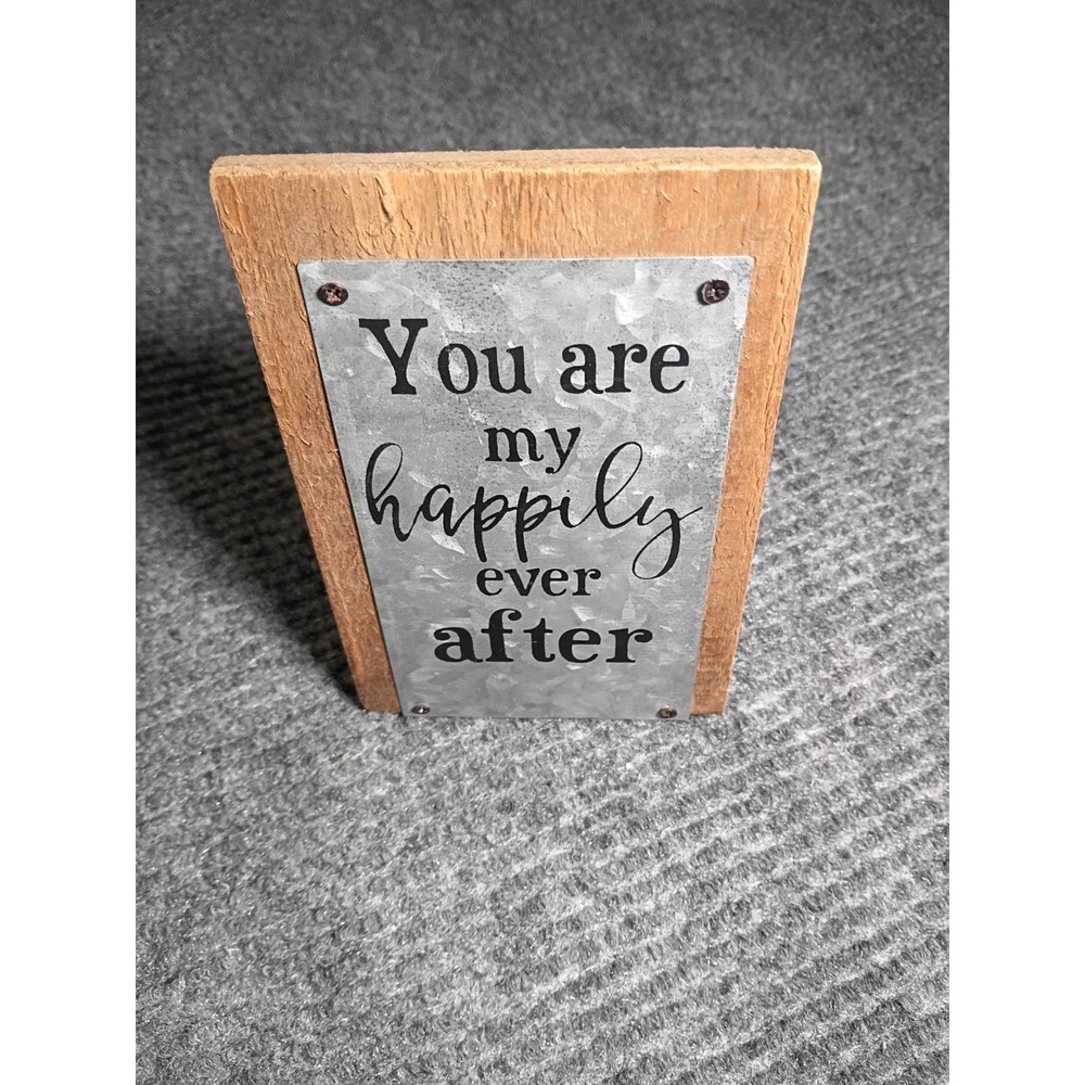 You Are My Happily Ever After Home Decor‎ Wedding Sign
